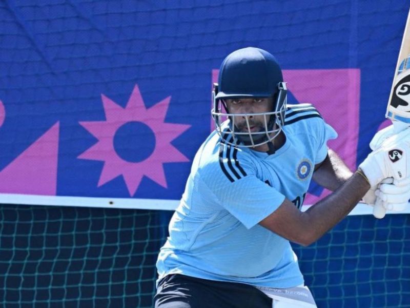 Ashwin’s reverse sweep in nets goes viral, fans react with hilarious memes