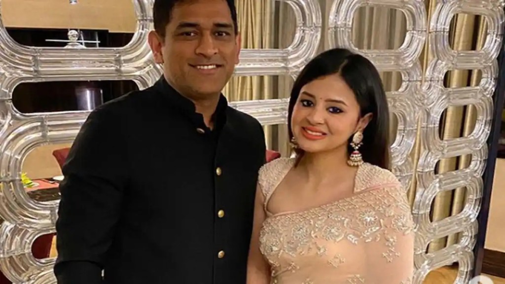 Ms Dhoni cricketer ,s wife