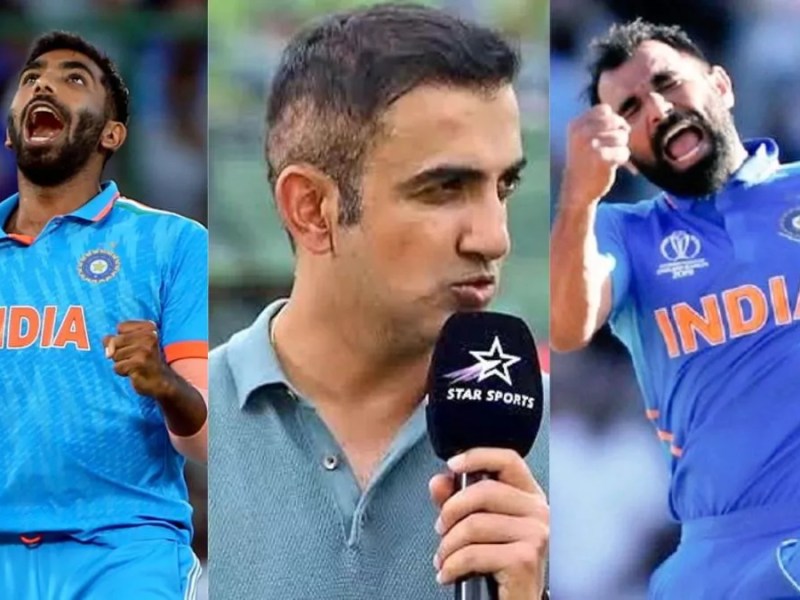 Gautam Gambhir predicts Shami to pick more wickets than Bumrah in ongoing World Cup