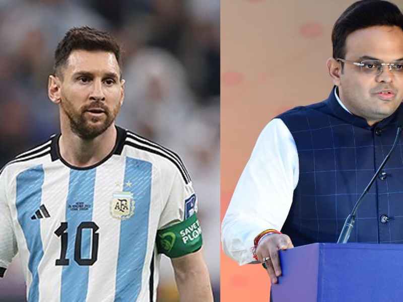 Messi and Jay Shah